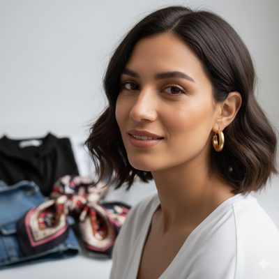 Doré ou argenté au travail : choisissez vos boucles d'oreilles !