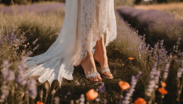 Optez pour des sandales élégantes pour un mariage bohème